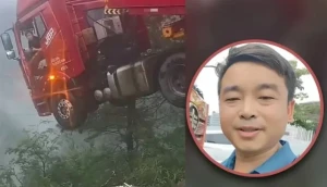 نجا من الموت بأعجوبة.. ثم عاد بطلًا لإنقاذ الآخرين!  (فيديو)