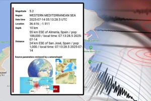 سكان شمال المغرب يستشعرون زلزال ألميرية وإنذار مؤقت بتسونامي في جنوب إسبانيا