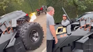 نيمار يقتني سيارة "باتمان" السينمائية مقابل بمبلغ خيالي!