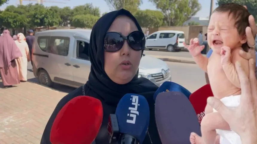برشيد .. أخت المعتقل في قضية اختفاء رضيع تفجرها: "خويا غير بلومبي.. ما عندو حتى علاقة بالكاميرات!"