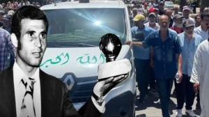 بحضور شخصيات بارزة...ساكنة المحمدية تشيع جثمان الأسطورة المغربية أحمد فرس