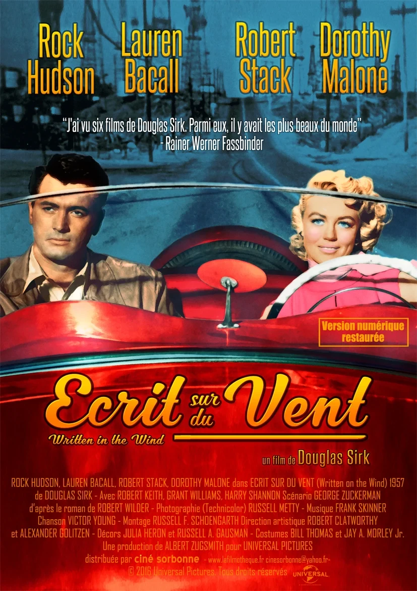 Écrit sur du vent (1956) - Film - Pur Cinéma