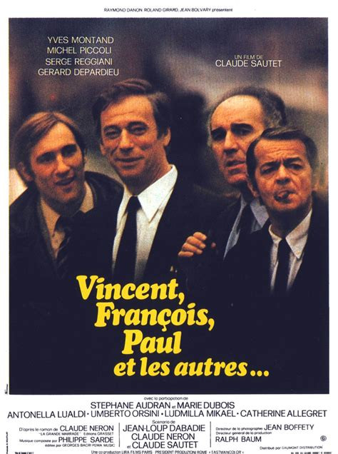 Vincent, François, Paul… et les autres (1974) - Film - Pur Cinéma