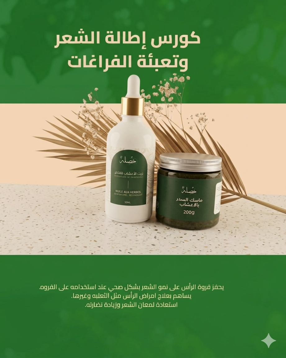 باك تساقط الشعر والفرغات