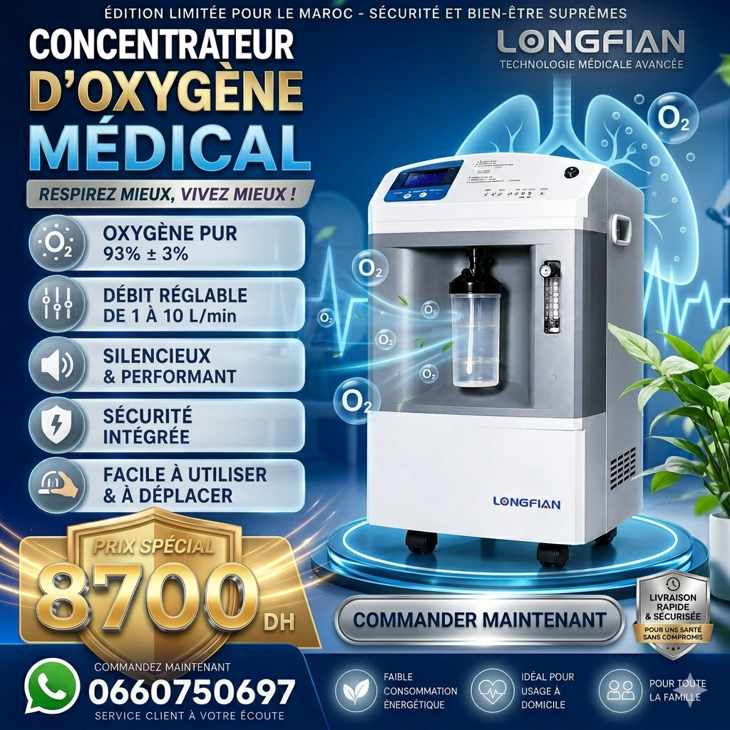 Concentrateur d oxygène 10LITRES