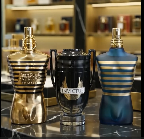 Paul Gaultier Luxurious + Paco Rabanne Invictus