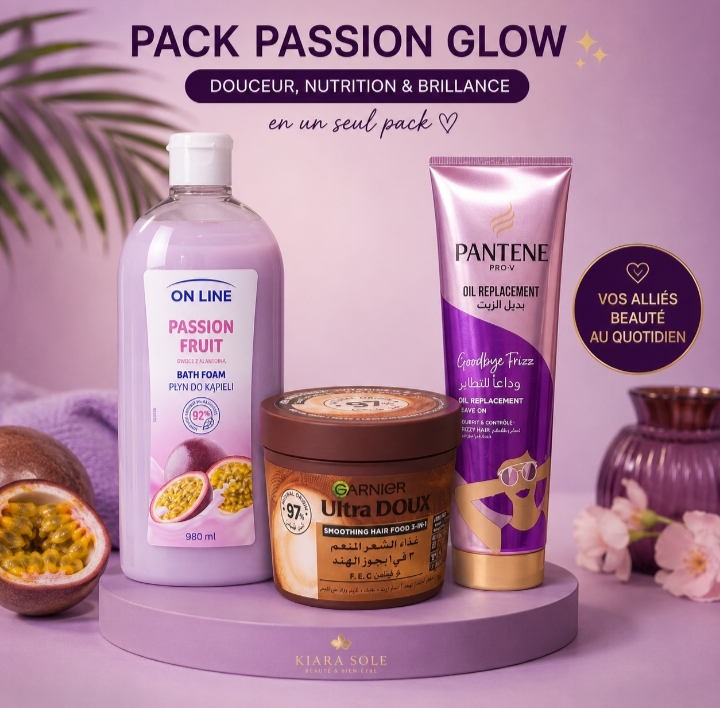 Pack Passion Glow – Douceur & Brillance ✨