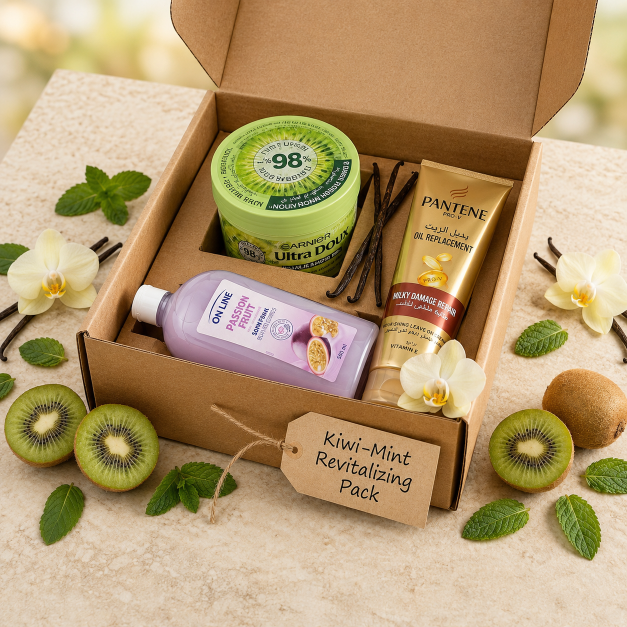 Coffret Kiwi Fresh Care – Routine Capillaire Complète