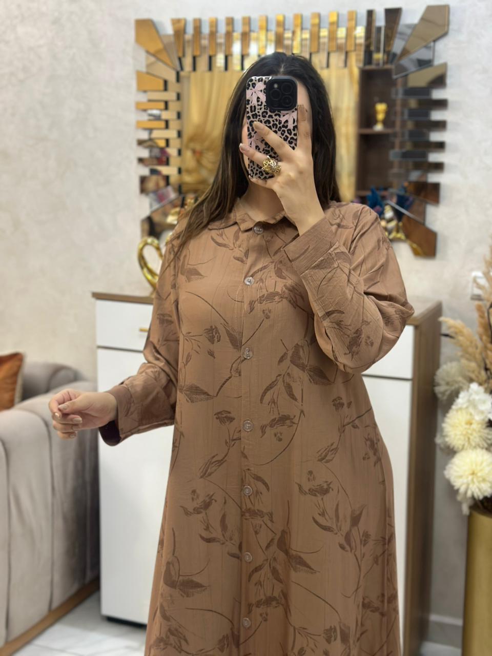 💯🚨كسوة طويلة كلوش بالصدف رائعة أنيقة 😍