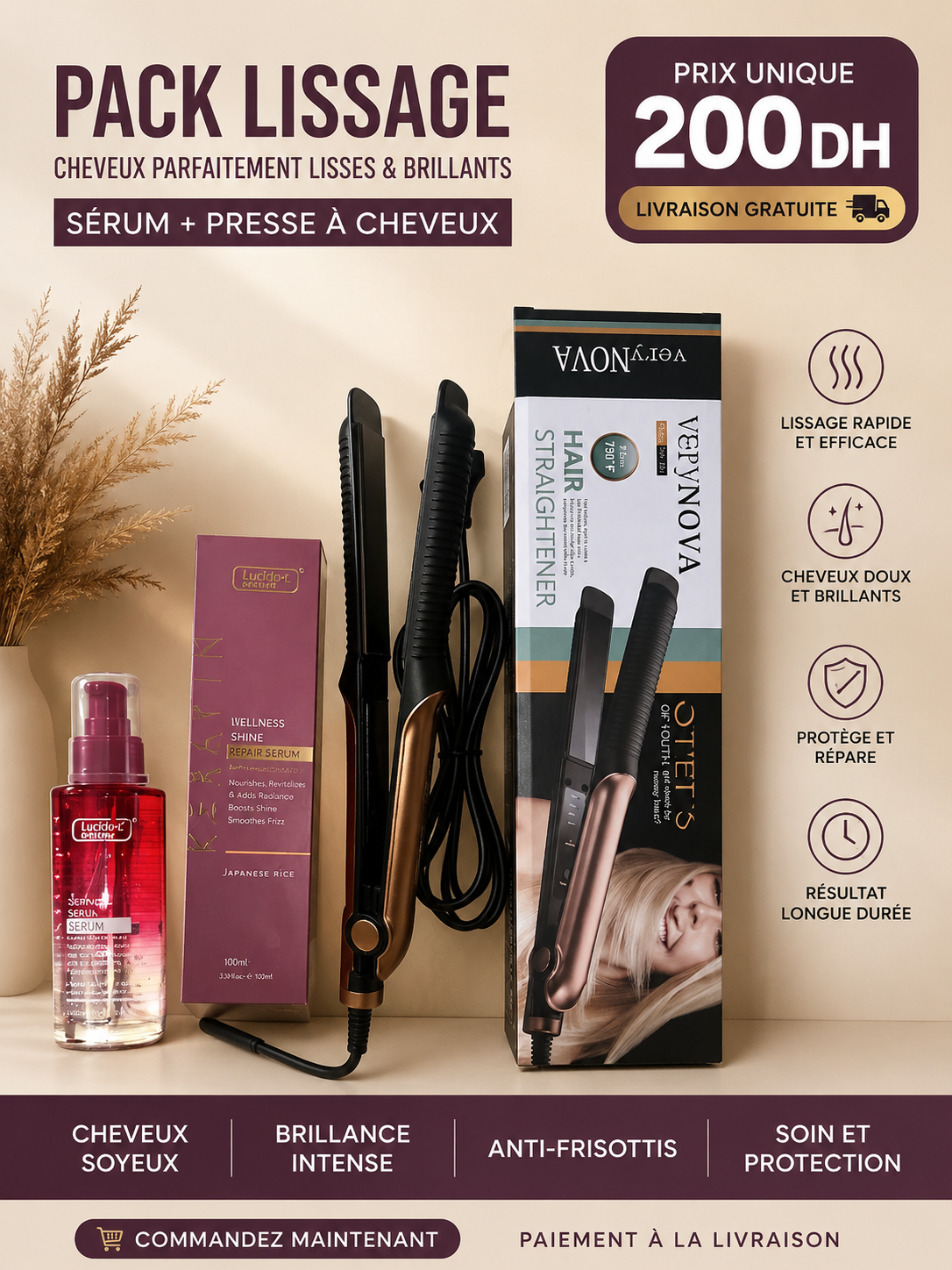 Plak hair + serum