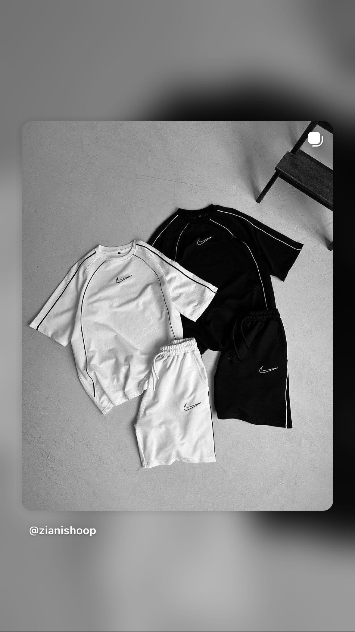 Ensemble nike
