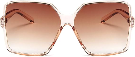 Dollger Oversized Square Sunglasses for Women Big Large Wide Trendy Shades | UV400 Protection Extra Huge Black Fashion Sun Glasses,Driving,Travel Beach,70s 80s outfit Accessories