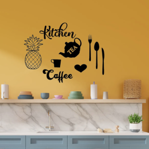 Décoration unique en bois pour cuisine marocaine