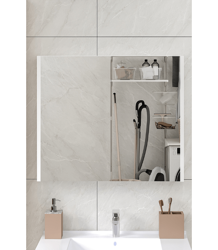 Meuble avec miroir pour salle de bain