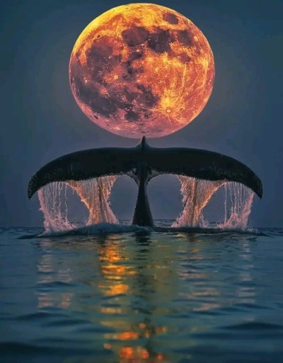 National Geographic Photo of the Year Award Winner 🐋🌑