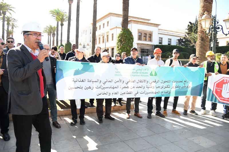 المهندسون المغاربة يضربون عن العمل لاستعجال الاستجابة للملف المطلبي