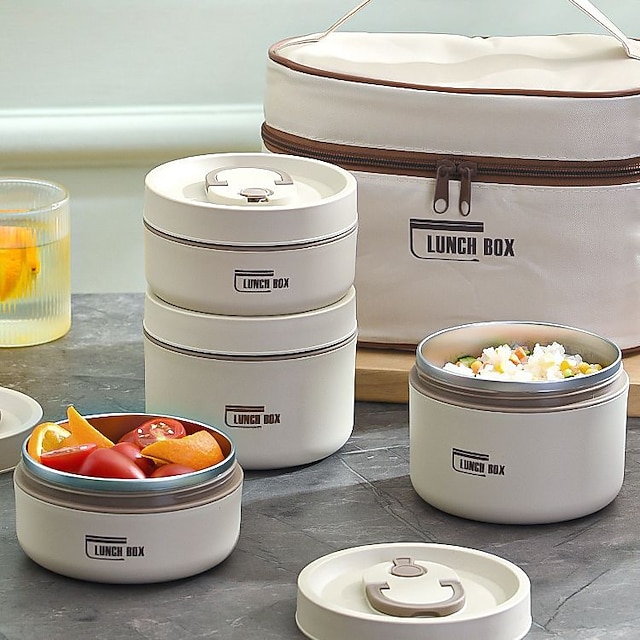 🍱🔥 حافظ على وجباتك طازجة وساخنة في أي وقت!