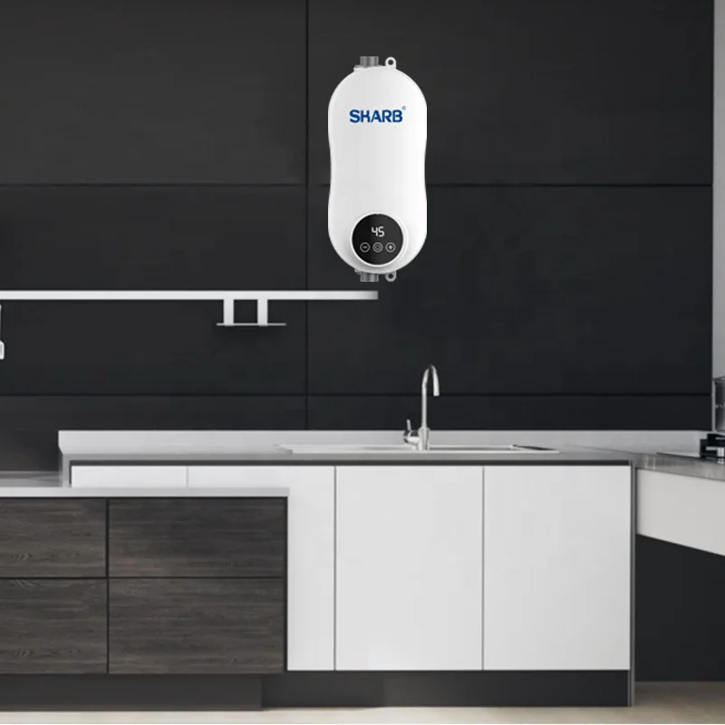 دش كهربائي محمول فوري لتسخين الماء في ثوانٍ – آمن وموفر للطاقة