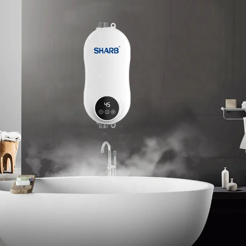 دش كهربائي محمول فوري لتسخين الماء في ثوانٍ – آمن وموفر للطاقة