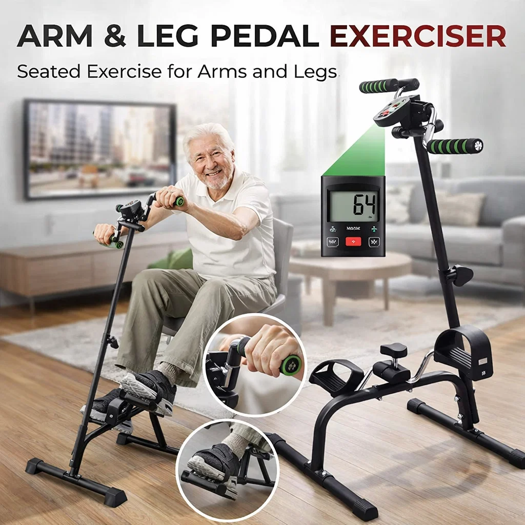 دراجة تمارين رياضية منزلية صغيرة لتحسين اللياقة بسهولة