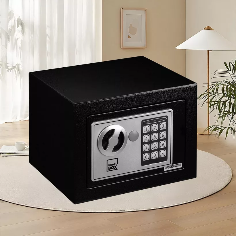 خزانة أمان إلكترونية بكلمة سر تحافظ على نقودك ومجوهراتك