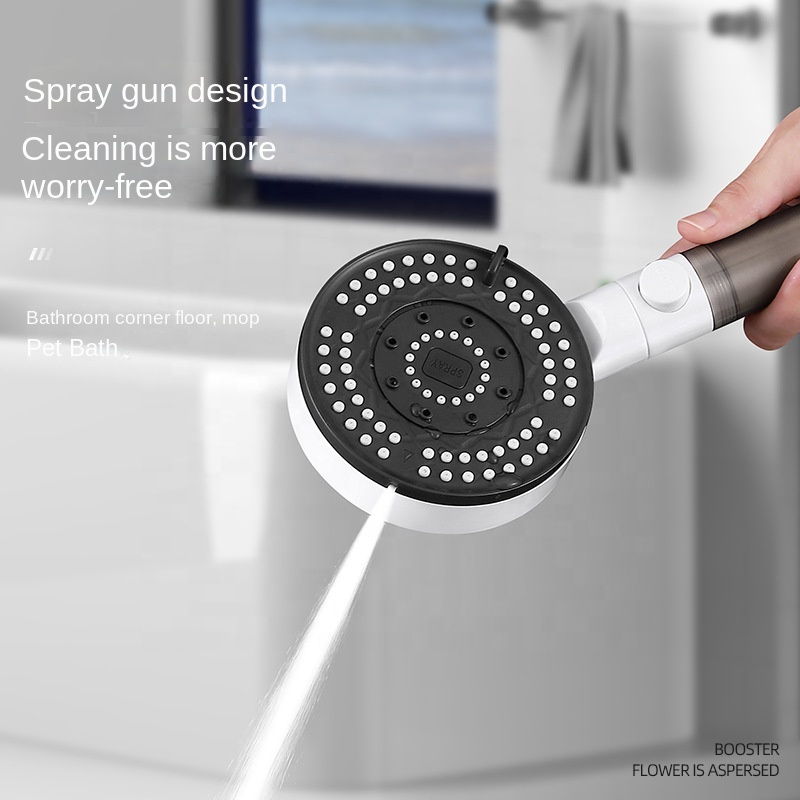 رأس دش عالي الضغط مع فلتر قطني ضد الكلس والشوائب 6×1