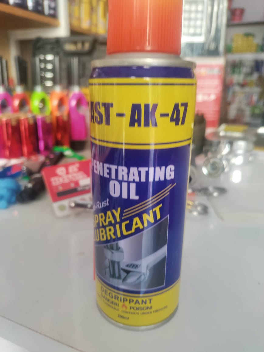 FAST AK-47 بخاخ تشحيم قوي للمفصلات والأقفال ضد الصرير