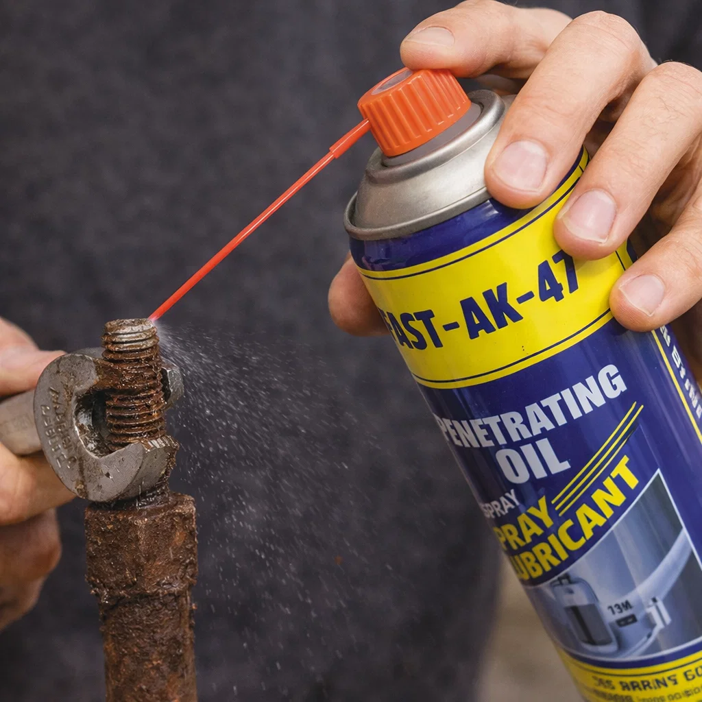 FAST AK-47 بخاخ تشحيم قوي للمفصلات والأقفال ضد الصرير