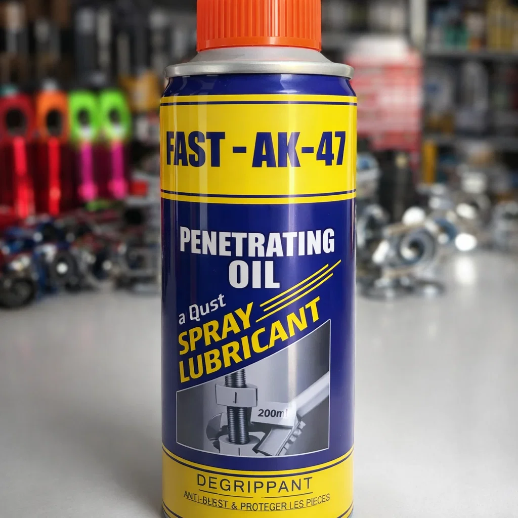 FAST AK-47 بخاخ تشحيم قوي للمفصلات والأقفال ضد الصرير