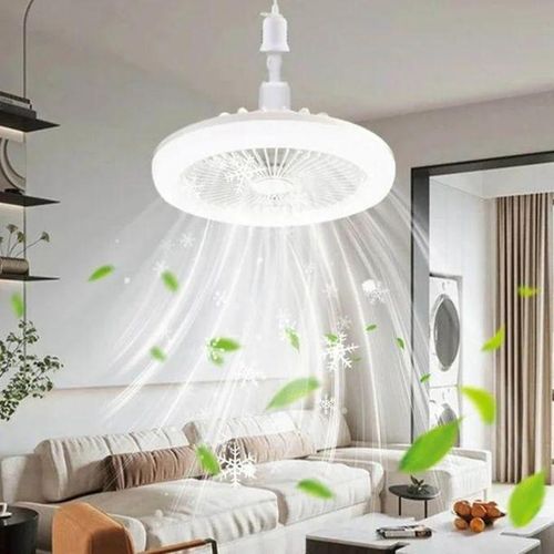 مروحة سقف مزودة بإضاءة LED مع ريموت وتحكم كامل