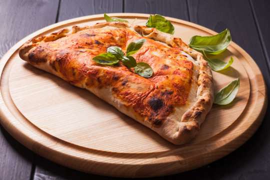 Pizza calzone  Poulet